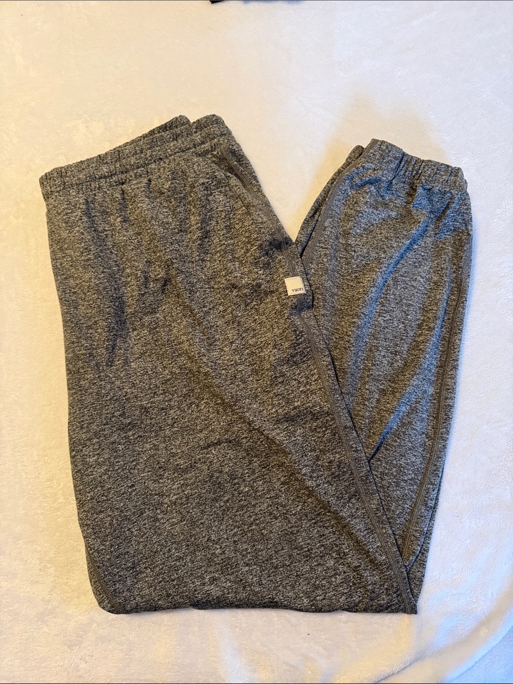 Women Gray Heather Jogger Pants - Vuori, M